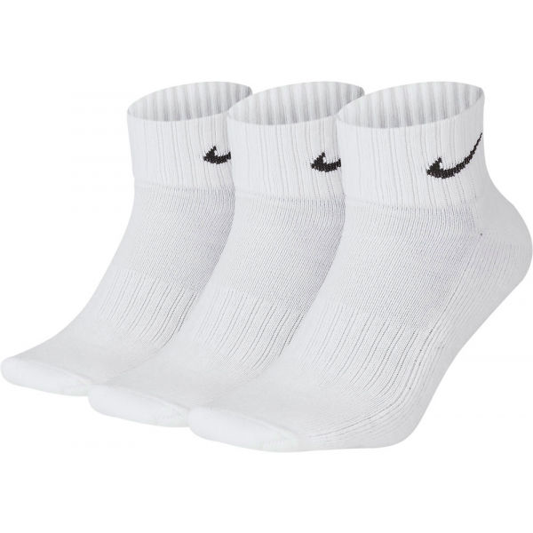 Nike 3PPK VALUE COTTON QUARTER  M - Tréninkové ponožky Nike