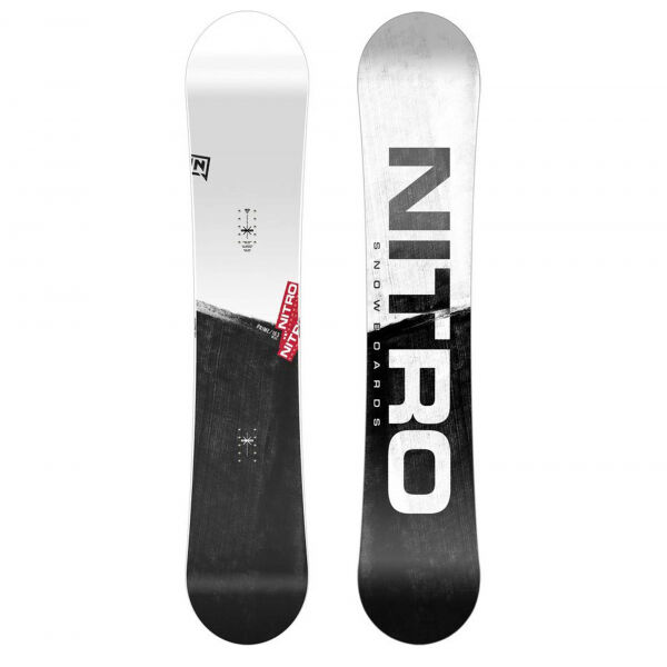 NITRO PRIME RAW WIDE  163 - Univerzální snowboard pro začátečníky a středně pokročilé jezdce NITRO
