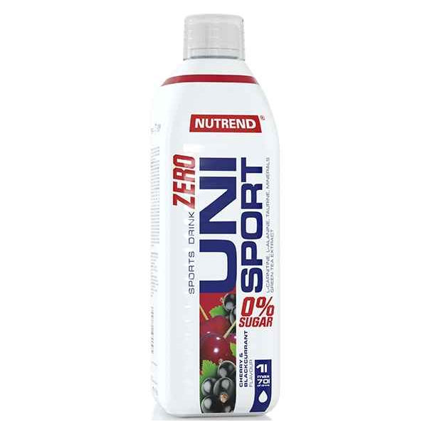 Nutrend UNISPORT 1L VIŠEŇ + ČERNÝ RYBÍZ   - Sportovní nápoj Nutrend