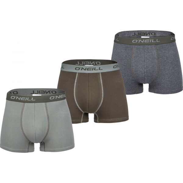 O'Neill BOXER PLAIN 3PACK  M - Pánské boxerky O'Neill