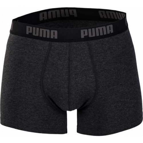 Puma BASIC BOXER 2P černá M - Pánské boxerky Puma