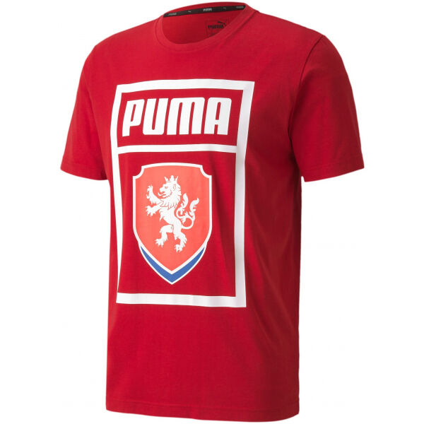Puma FACR PUMA DNA TEE  2XL - Pánské fotbalové triko Puma