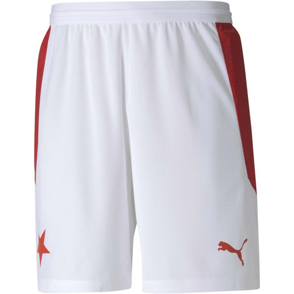 Puma SK SLAVIA HOME SHORTS PROMO  XS - Pánské fotbalové šortky Puma