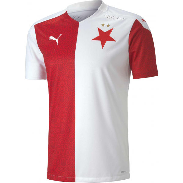 Puma SK SLAVIA SHIRT PROMO  3XL - Pánský fotbalový dres Puma