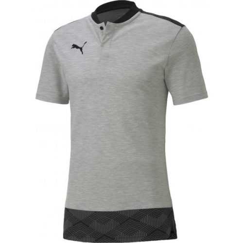 Puma TEAM FINAL 21 CASUALS POLO šedá M - Unisex triko Puma