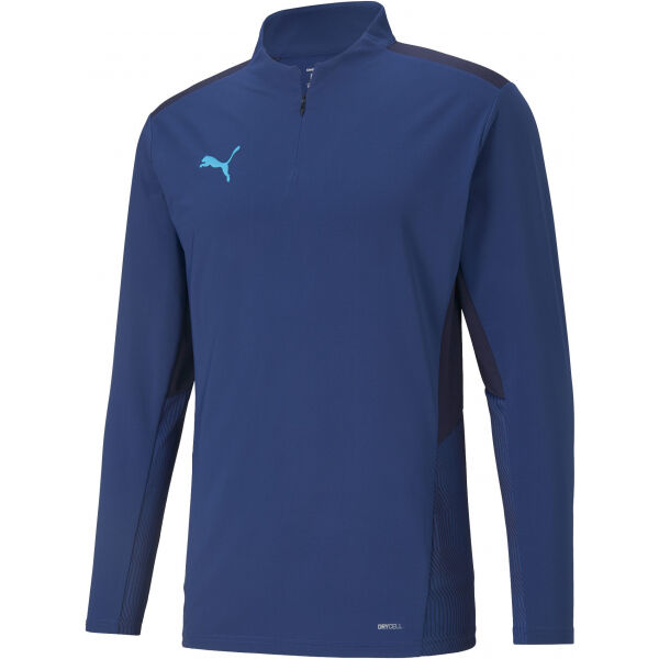 Puma TEAMCUP 1/4 ZIP TOP  2XL - Pánská tréninková mikina Puma