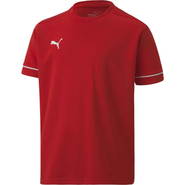 Puma TEAM GOAL TRAINING JERSEY CORE JR  116 - Chlapecké sportovní triko Puma