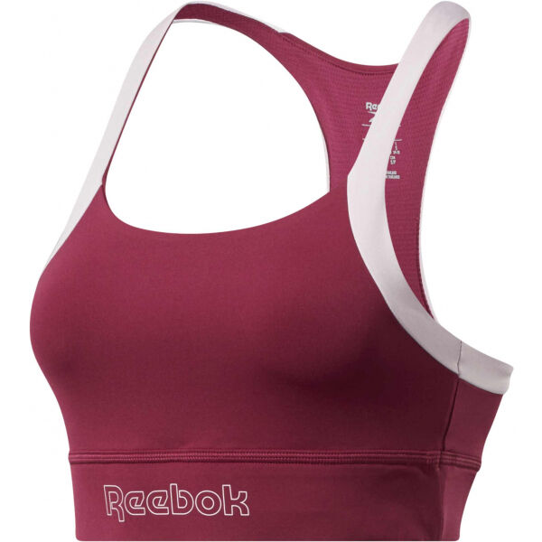 Reebok PIPING PACK BRALETTE  L - Dámská sportovní podprsenka Reebok