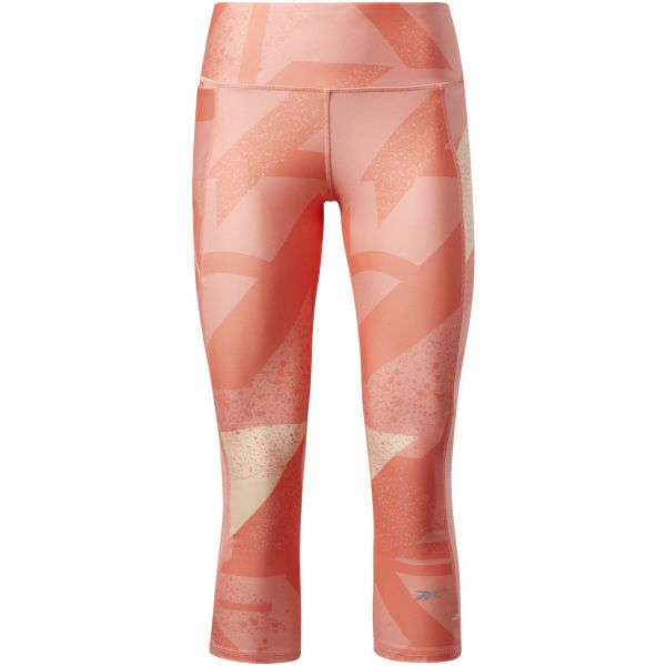 Reebok RE 3/4 TIGHT - AOP / TWICOR  M - Dámské 3/4 legíny Reebok