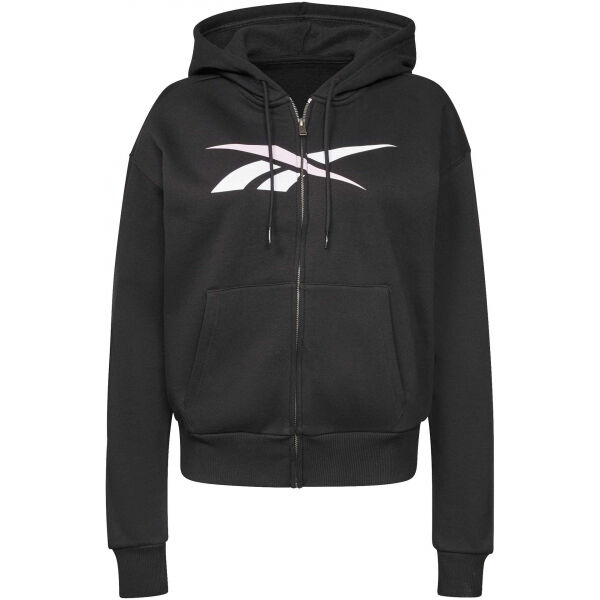 Reebok TE VECTOR FZ HOODIE  XL - Dámská flísová mikina Reebok