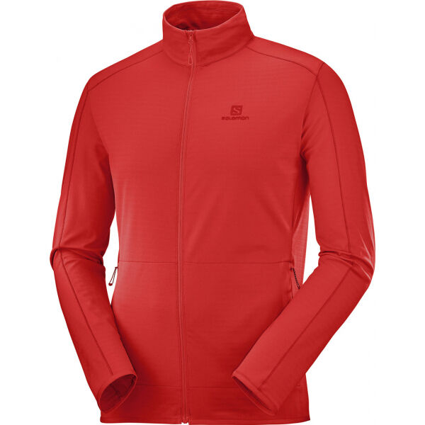 Salomon OUTRACK FULL ZIP MID M  XL - Pánská mikina Salomon