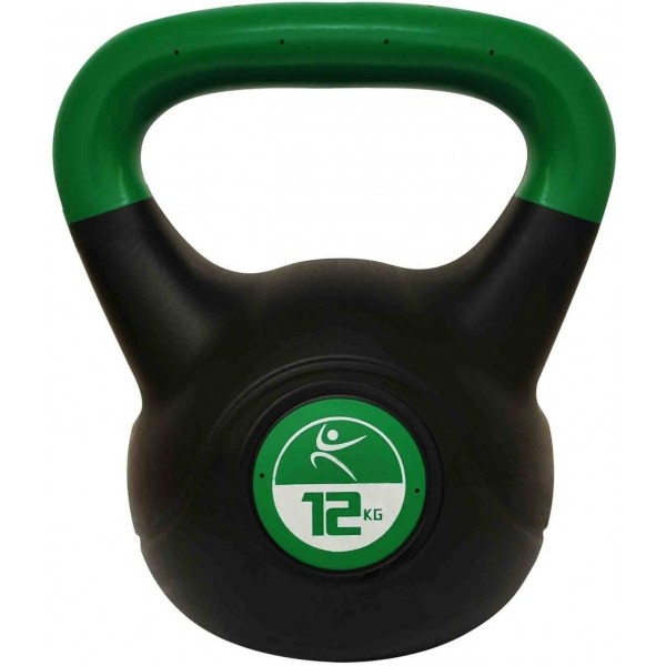 SPORT TEAM LIFEFIT KETTLEBELL VINYL 12KG  12 KG - Jednoruční činka SPORT TEAM