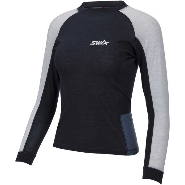 Swix ASPIRE WOOL W  L - Dámské funkční triko s dlouhým rukávem Swix