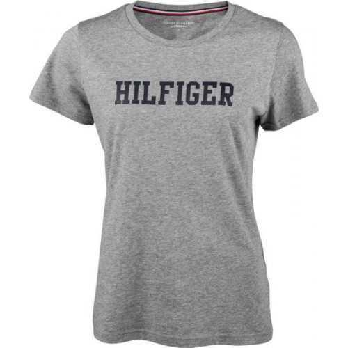 Tommy Hilfiger CN TEE SS HILFIGER  M - Dámské tričko Tommy Hilfiger