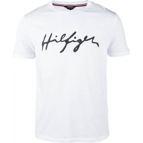 Tommy Hilfiger CREW NECK TEE  S - Pánské tričko Tommy Hilfiger