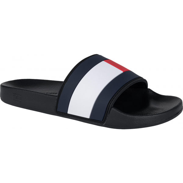 Tommy Hilfiger ESSENTIAL FLAG POOL SLIDE  40 - Pánské pantofle Tommy Hilfiger