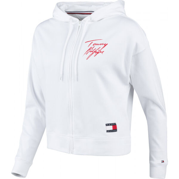 Tommy Hilfiger FZ HOODIE LWK  L - Dámská mikina Tommy Hilfiger