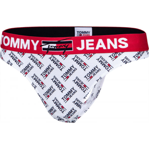 Tommy Hilfiger THONG PRINT  L - Dámská tanga Tommy Hilfiger