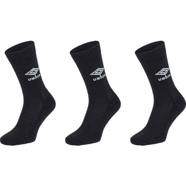 Umbro SPORTS SOCKS - 3 PACK  M - Ponožky Umbro