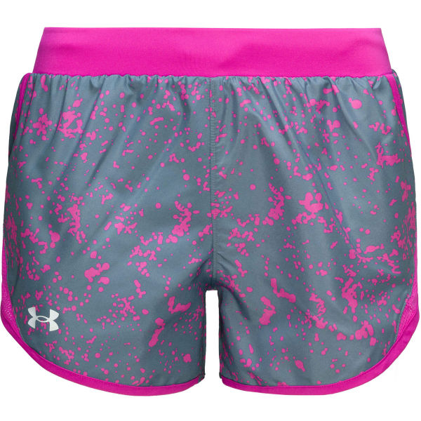 Under Armour FLY BY 2.0 PRINTED SHORT  L - Dámské šortky Under Armour