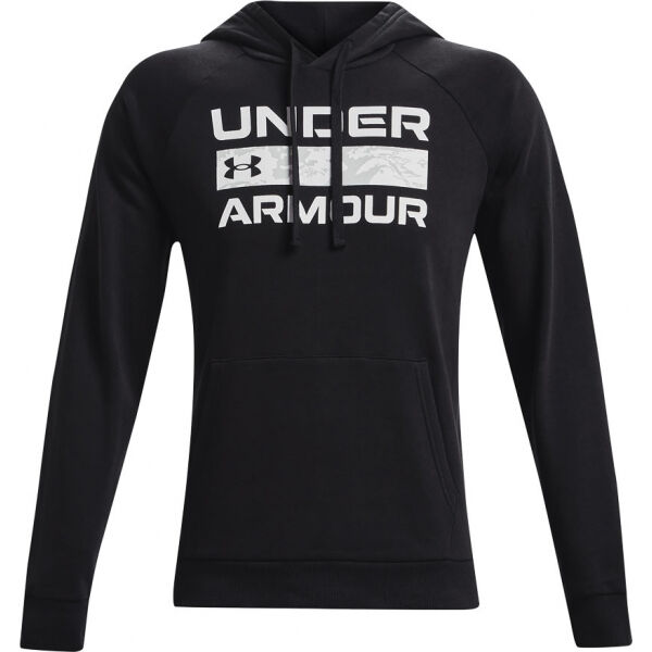 Under Armour RIVAL FLC SIGNATURE HD  M - Pánská mikina Under Armour