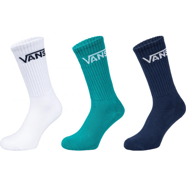 Vans MN CLASSIC CREW 9.5-13 3PK  UNI - Ponožky Vans