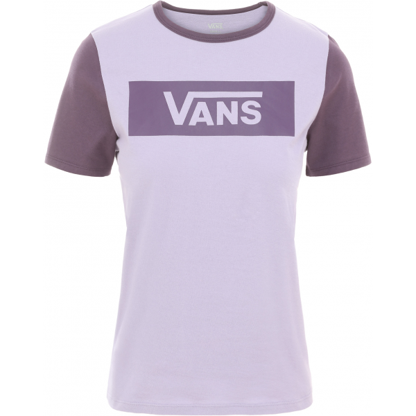 Vans WM V TANGLE RANGE RINGER fialová S - Dámské triko Vans