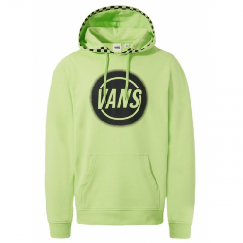 Vans WM TAPER OFF HOODIE světle zelená S - Unisex mikina Vans