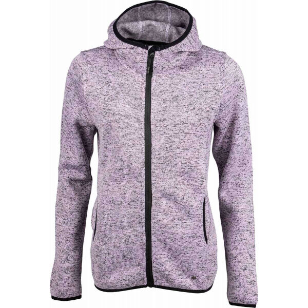 Willard DEJA  S - Dámská fleecová mikina svetrového vzhledu Willard