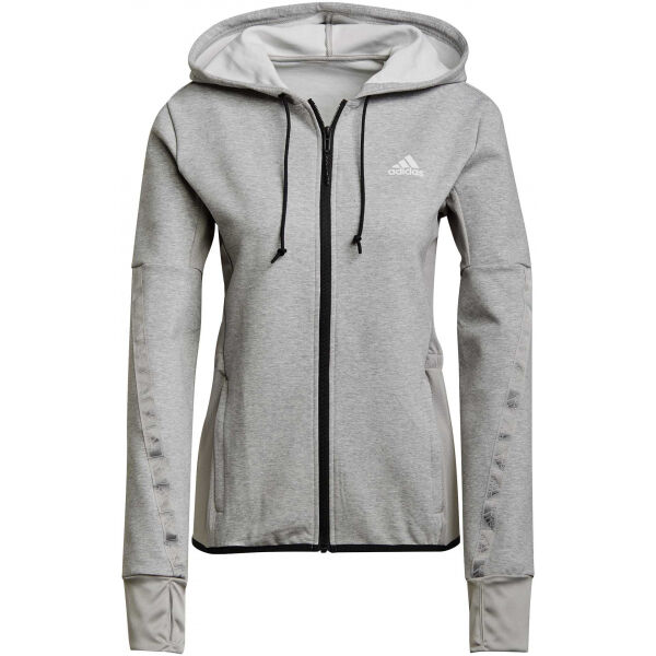 adidas HOODED TRACK TOP  S - Dámská mikina adidas
