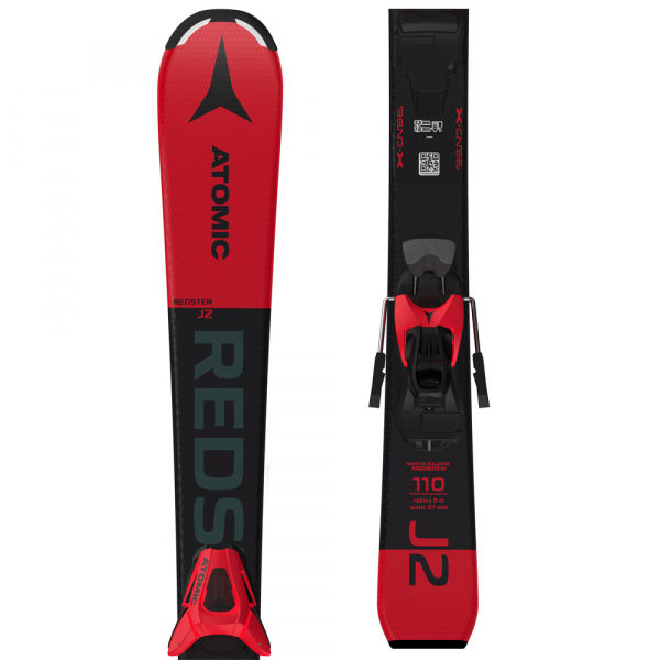 Atomic REDSTER J2 100-120 + C 5 GW  120 - Dětské sjezdové lyže Atomic