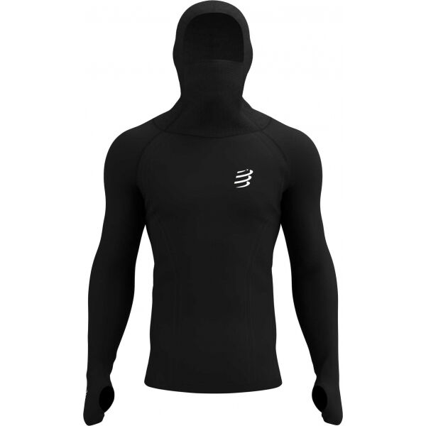 Compressport 3D THERMO ULTRALIGHT RACING HOODIE  L - Pánská funkční mikina Compressport