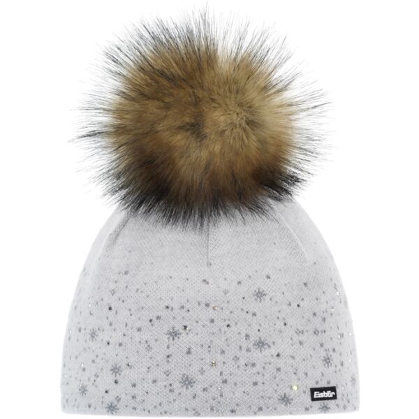 Eisbär RANA LUX CRYSTAL  UNI - Dámská čepice s bambulí Eisbär