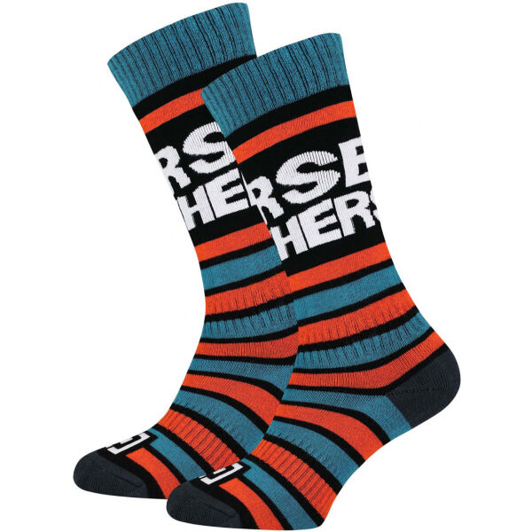 Horsefeathers JASPER YOUTH SOCKS  20-22 - Dětské snowboardové ponožky Horsefeathers