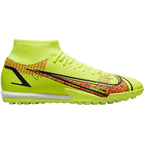 Nike MERCURIAL SUPERFLY 8  ACADEMY TF  8.5 - Pánské turfy Nike