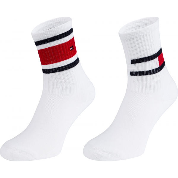 Tommy Hilfiger KIDS FLAG 2P  39 - 42 - Dětské ponožky Tommy Hilfiger