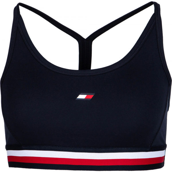 Tommy Hilfiger LIGHT INTENSITY GB STP RACER BRA  S - Dámská sportovní podprsenka Tommy Hilfiger