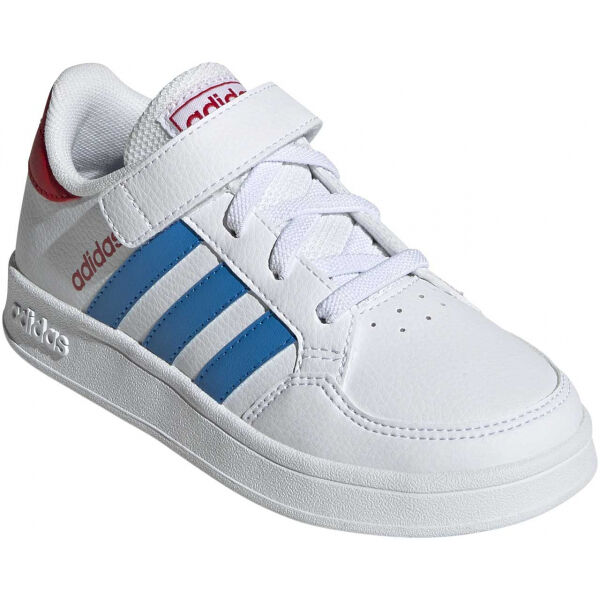 adidas BREAKNET C Bílá 30 - Dětské vycházkové tenisky adidas