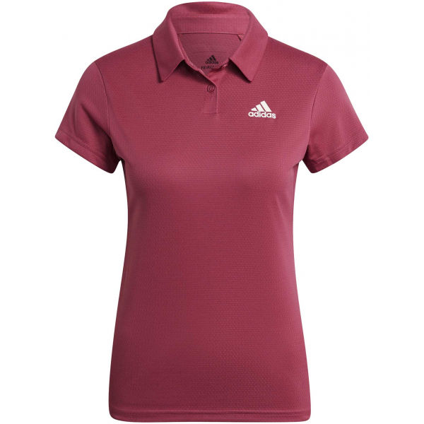 adidas HEAT RDY TENNIS POLO SHIRT Růžová S - Dámské tenisové tričko adidas