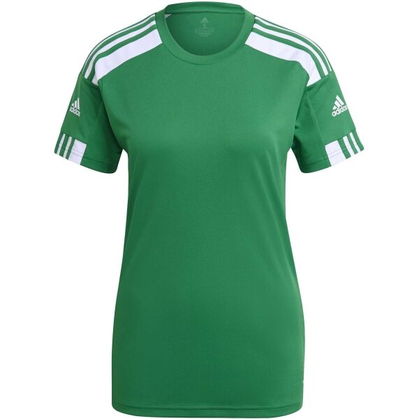 adidas SQUADRA 21 JERSEY W Zelená XS - Dámský fotbalový dres adidas