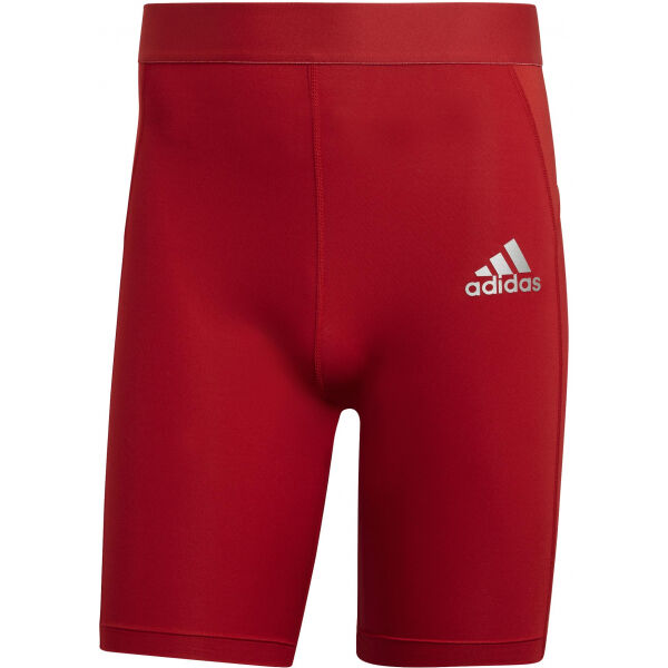 adidas TF SHO TIGHT Červená L - Pánské spodní trenky adidas