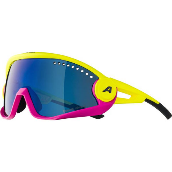 Alpina Sports 5W1NG CM Žlutá  - Unisex sluneční brýle Alpina Sports