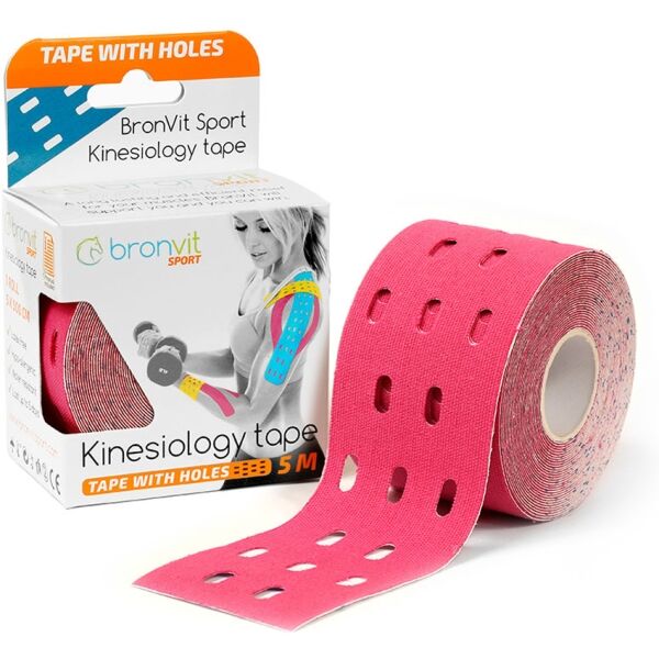 BronVit KINESIO TAPE Růžová 500 - Kinesiologický tejp BronVit