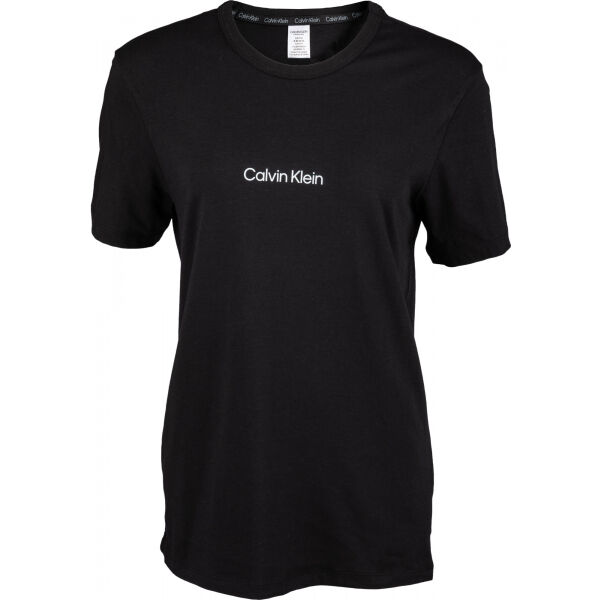 Calvin Klein S/S CREW NECK Černá S - Dámské tričko Calvin Klein