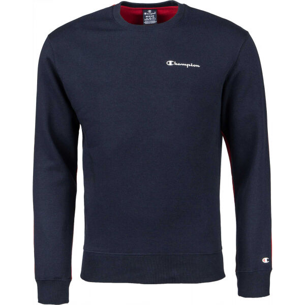 Champion CREWNECK SWEATSHIRT Tmavě modrá M - Pánská mikina Champion
