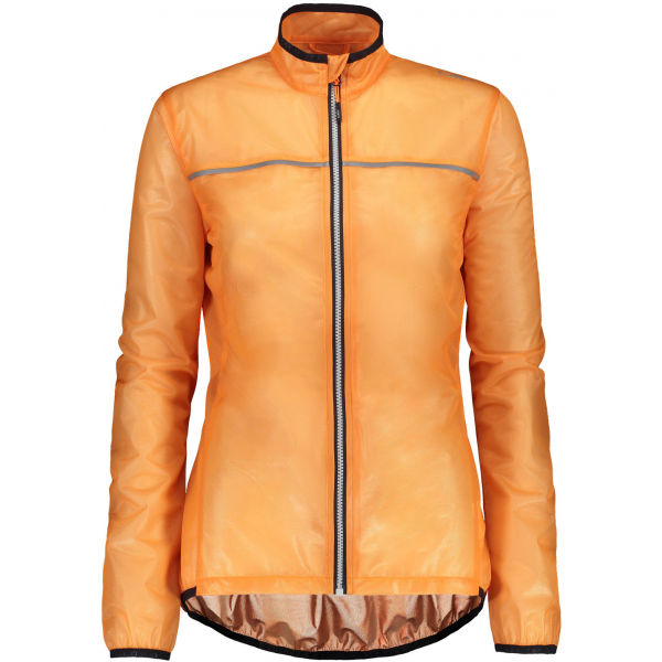 CMP WOMAN JACKET Oranžová 42 - Dámská lehká cyklistická bunda CMP