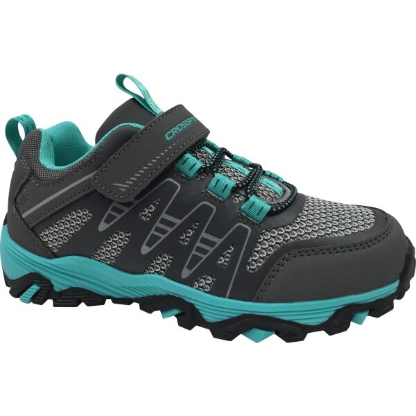 Crossroad DUSTY LOW VELC Černá 32 - Dětská treková obuv Crossroad