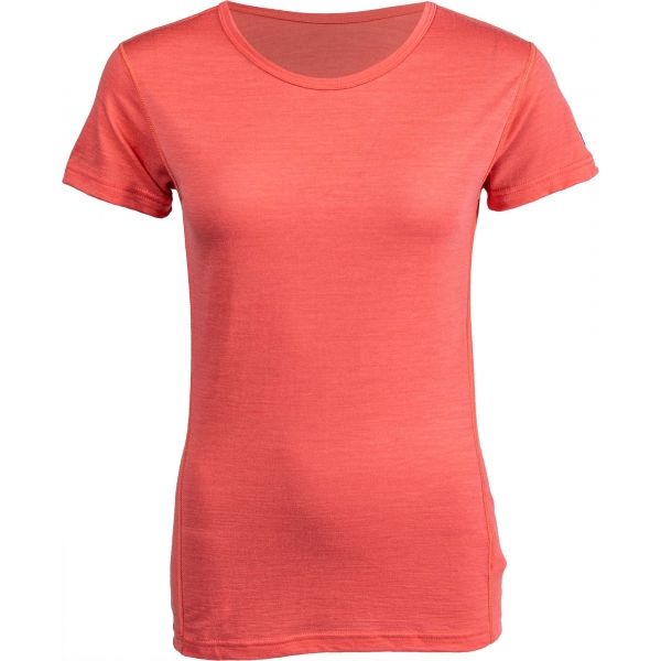 Devold BREEZE T-SHIRT W oranžová S - Dámské vlněné triko Devold