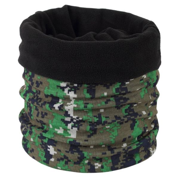 Finmark MULTIFUNKČNÍ ŠÁTEK S FLÍSEM černá UNI - Šátek Finmark