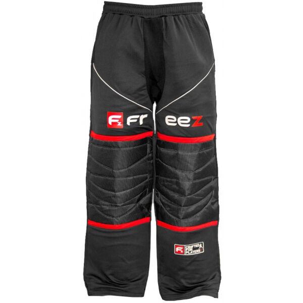 FREEZ Z-80 GOALIE PANT JR Černá 120-130 - Juniorské brankářské kalhoty FREEZ